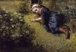 Garden Slumber (John Everett Millais) - Muzeo.com