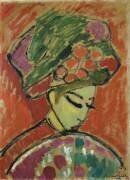 Girl in Turban (Alexej von Jawlensky) - Muzeo.com
