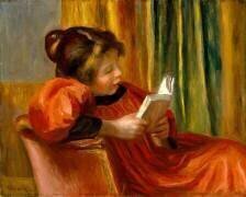 Girl Reading (Auguste Renoir) - Muzeo.com