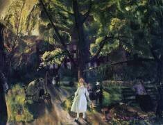 Gramercy Park (George Wesley Bellows) - Muzeo.com