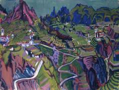 Great Ticino Landscape (Albert Müller) - Muzeo.com
