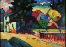 Green house landscape (Wassily Kandinsky) - Muzeo.com