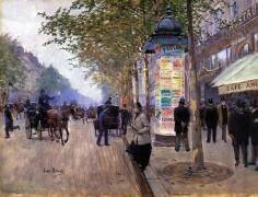 Hailing a Cab (Jean Béraud) - Muzeo.com