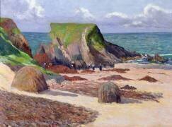 Harvesting of Seaweed (Maxime Maufra) - Muzeo.com