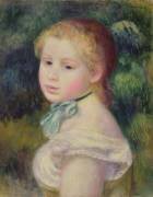 Head of a Girl (Auguste Renoir) - Muzeo.com