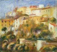 House at Cagnes (Auguste Renoir) - Muzeo.com