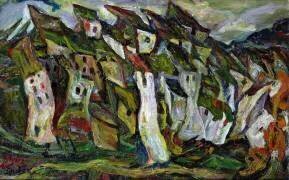 Houses (Chaïm Soutine) - Muzeo.com