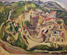 Houses at Cagnes (Chaïm Soutine) - Muzeo.com