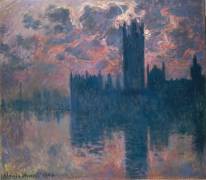 Houses of Parliament (Claude Monet) - Muzeo.com