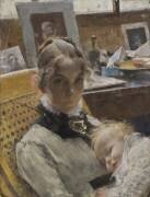 Idylle d'atelier (Carl Larsson) - Muzeo.com