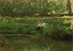 In the Albufera (Joaquin Sorolla y Bastida) - Muzeo.com