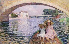 In the Boat (Henri Lebasque) - Muzeo.com