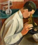 In the laboratory (Maurice Esmein) - Muzeo.com