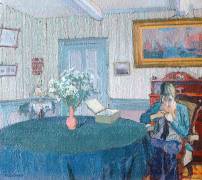 Interior (Harold Gilman) - Muzeo.com