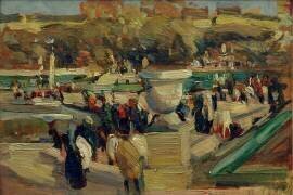 Jardin du Luxembourg (Rudolf Levy) - Muzeo.com