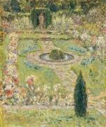 Jardin à Hampton-Court (Henri Le Sidaner) - Muzeo.com