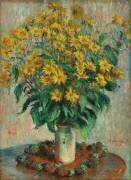 Jerusalem Artichoke Flowers (Claude Monet) - Muzeo.com