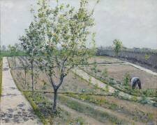 Kitchen Garden (Gustave Caillebotte) - Muzeo.com