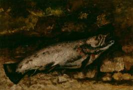 La truite (Gustave Courbet) - Muzeo.com
