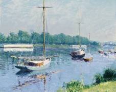 Lake Argenteuil (Gustave Caillebotte) - Muzeo.com