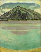 Lake Thuner with Niesen (Ferdinand Hodler) - Muzeo.com