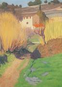 Landscape at Lagnes (Félix Vallotton) - Muzeo.com