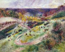 Landscape at Wargemont (Auguste Renoir) - Muzeo.com