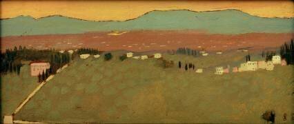 Landscape near Fiesole (Maurice Denis) - Muzeo.com