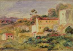 Landscape with Houses (Auguste Renoir) - Muzeo.com