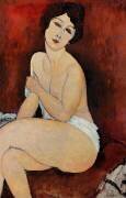 Large Seated Nude (Amedeo Modigliani) - Muzeo.com