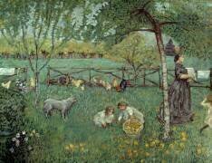 Le grand jardin (Pierre Bonnard) - Muzeo.com