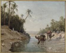 Le Gué (Jean Baptiste Paul Lazerges) - Muzeo.com