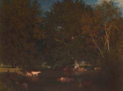 Le gué de Montboulan, en Sologne (Léon Belly) - Muzeo.com