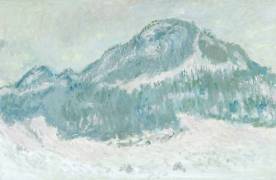 Le Mont Kolsaas en Norvège (Claude Monet) - Muzeo.com