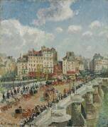 Le Pont Neuf (Camille Pissarro) - Muzeo.com