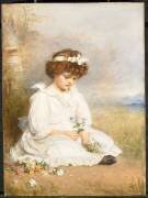 Little Speedwell's Darling Blue (John Everett Millais) - Muzeo.com