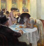 Loge dans le Sophiensaal (Josef Engelhart) - Muzeo.com