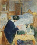 Lucy Hessel Reading (Edouard Vuillard) - Muzeo.com