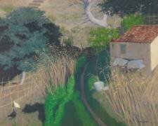 Maison et roseaux (Félix Vallotton) - Muzeo.com
