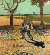Man with Backpack (Vincent van Gogh) - Muzeo.com