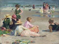 Manhattan Beach (Edward Henry Potthast) - Muzeo.com