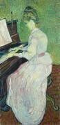 Marguerite Gachet at the Piano (Vincent van Gogh) - Muzeo.com