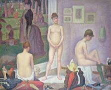 Models (Georges Seurat) - Muzeo.com