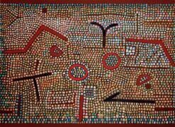 Mosaic from Prhun (Paul Klee) - Muzeo.com