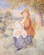 Mother and Child (Auguste Renoir) - Muzeo.com