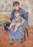 Mother and Child (Auguste Renoir) - Muzeo.com