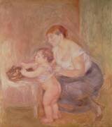 Mother and Child (Auguste Renoir) - Muzeo.com
