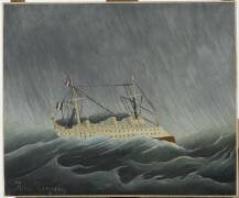 Navire dans la tempête (Henri Rousseau) - Muzeo.com
