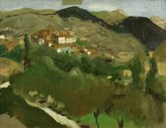 Near Jaca (Joaquin Sorolla y Bastida) - Muzeo.com