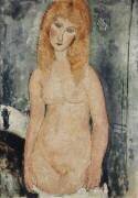 Nude Standing (Amedeo Modigliani) - Muzeo.com